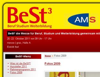 Screenshot von BEST-Page